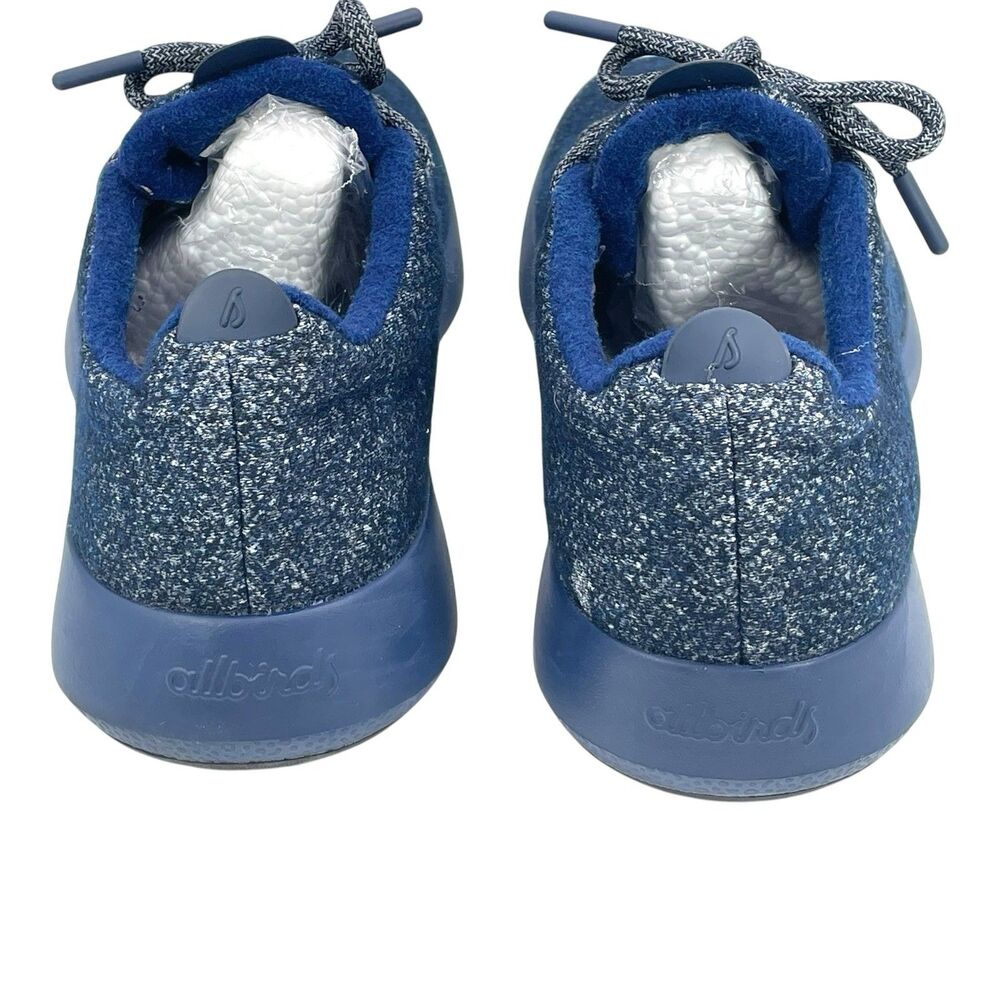 Allbirds Wool Runners Blue Merino Wool Shoes Men’s 9 Women’s 11 - Picture 4 of 6